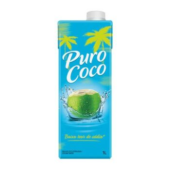 Água de Coco Esterilizada Puro Coco Caixa 1l