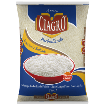 ARROZ CIAGRO PARBOILIZADO TP1 5KG 5818