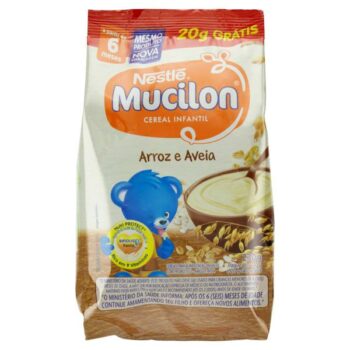 Cereal Infantil Arroz & Aveia Mucilon Pacote 230g
