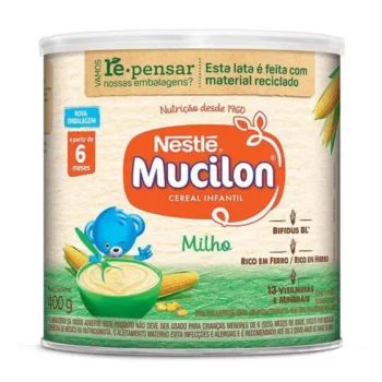 Cereal Infantil Milho Mucilon Lata 400g