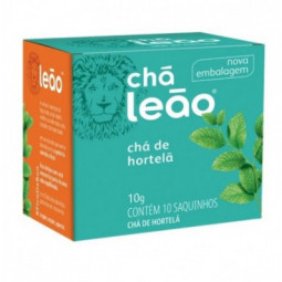 Chá Hortelã Chá Leão Caixa 10g 10 Unidades