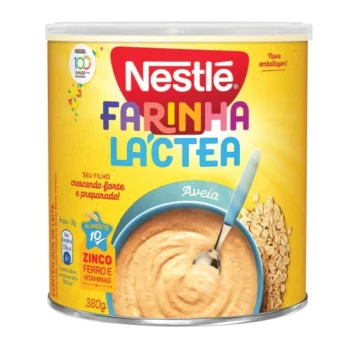 Farinha Láctea Aveia Nestlé Lata 380g