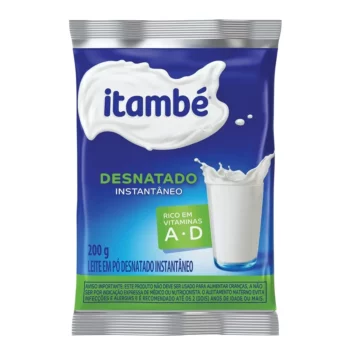 Leite em Pó Instantâneo Desnatado Itambé Pacote 200g