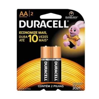 PILHA DURACELL ALCALINA AA2 7790