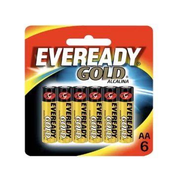 PILHA EVEREADY GOLD ALC PEQ AA LV6PG4