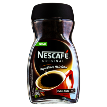 Café Solúvel Granulado Extraforte Nescafé Original Vidro 100g