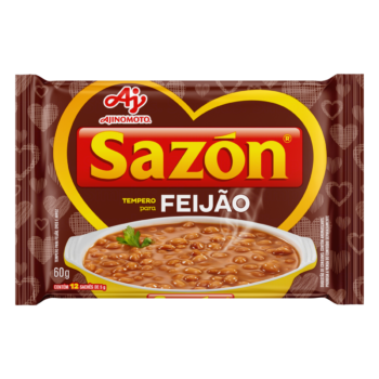 Tempero para Feijão Sazón Pacote 60g 12 Unidades
