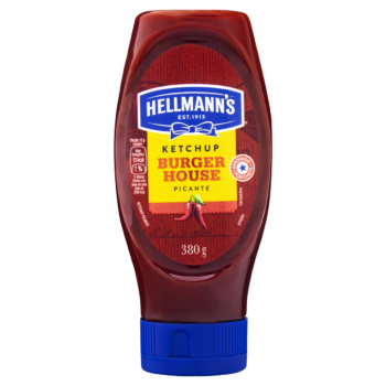 Ketchup Picante Hellmann's Burger House Squeeze 380g