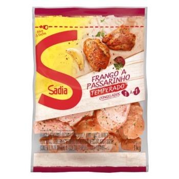Frango a Passarinho Congelado Temperado Sadia 1kg