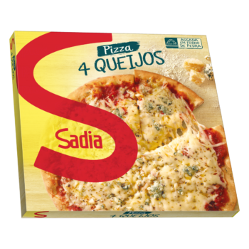 Pizza 4 Queijos Sadia Caixa 460g