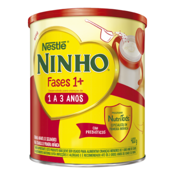 Fórmula Infantil Ninho Fases 1+ Lata 400g