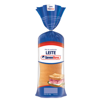 Pão de Leite Seven Boys Pacote 450g