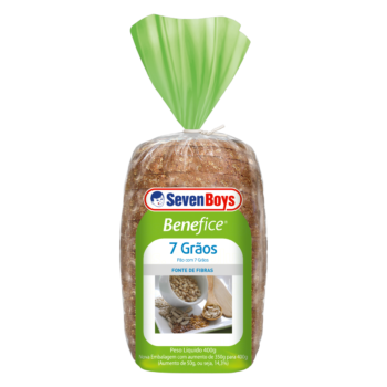 Pão 7 Grãos Seven Boys Benefice Pacote 400g